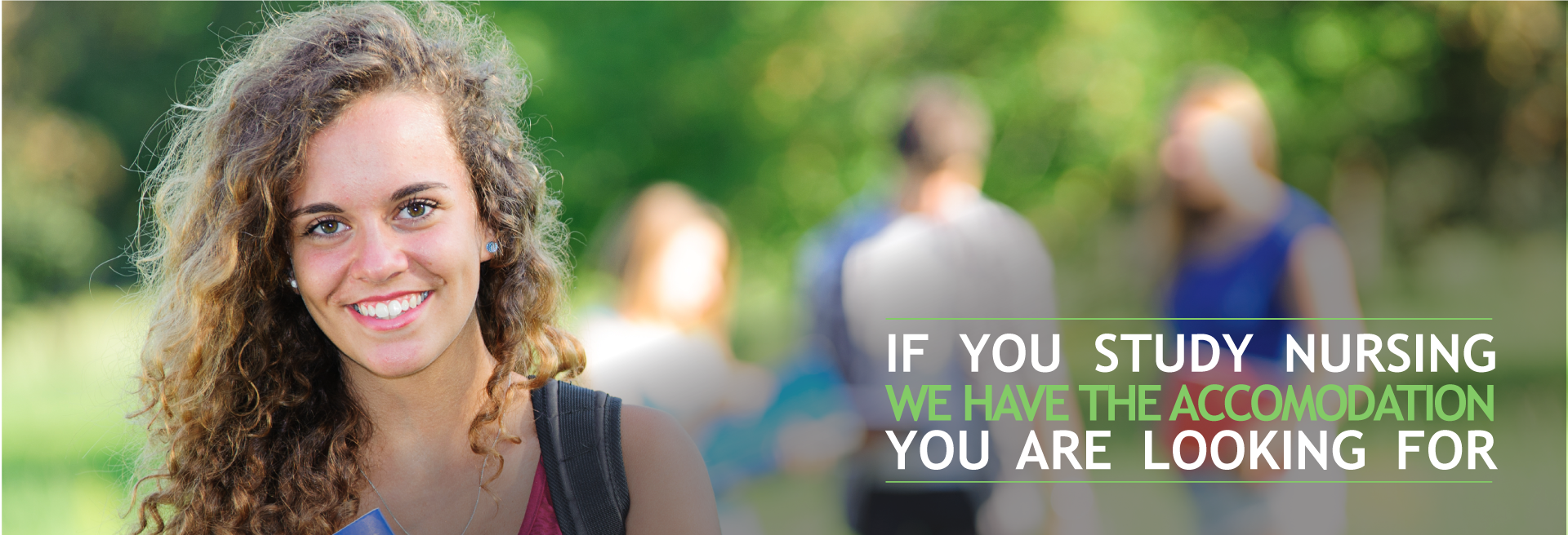 Si estudias enfermeria tenemos el alojamiento que estás buscando